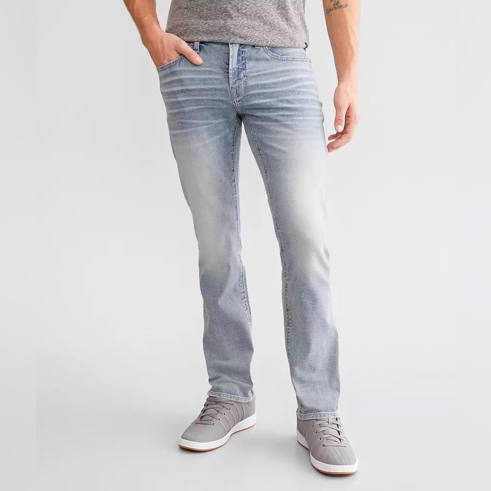 Buckle/BKE‎ DEPARTWEST Trouper Straight Stretch Jean | Color: Ortler | NEW/NWOT!